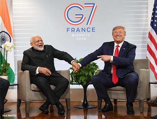 PM Modi-Trump